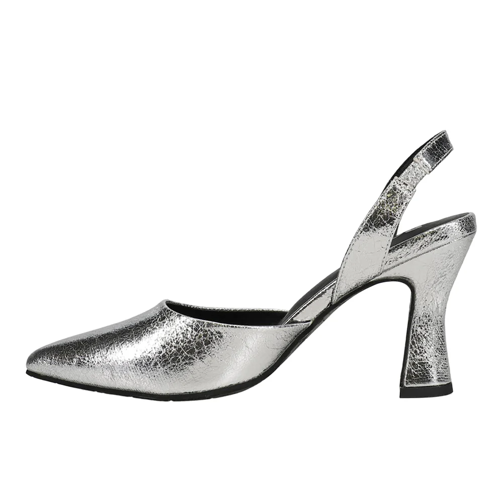 Far From Good Heel Slingback Pumps - Image 3