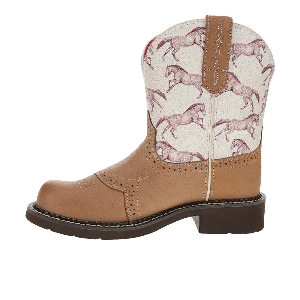 Fatbaby Heritage Farrah Pull On Cowboy Boots - Image 3