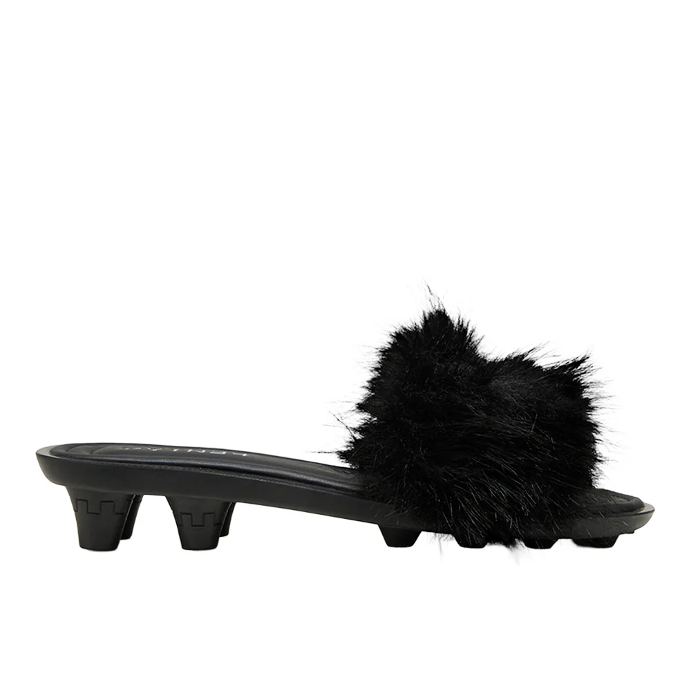 FENTY X PUMA Chic Faux Fur Slide Sandals