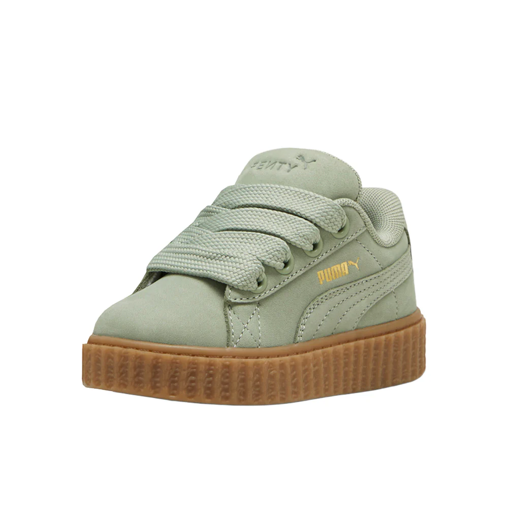 FENTY X PUMA Creeper Phatty Nubuck Lace Up Sneakers (Toddler) - Image 2