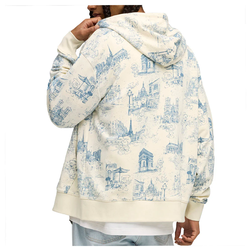 FENTY X PUMA X SMURFS Toile Full Zip Hoodie - Image 4