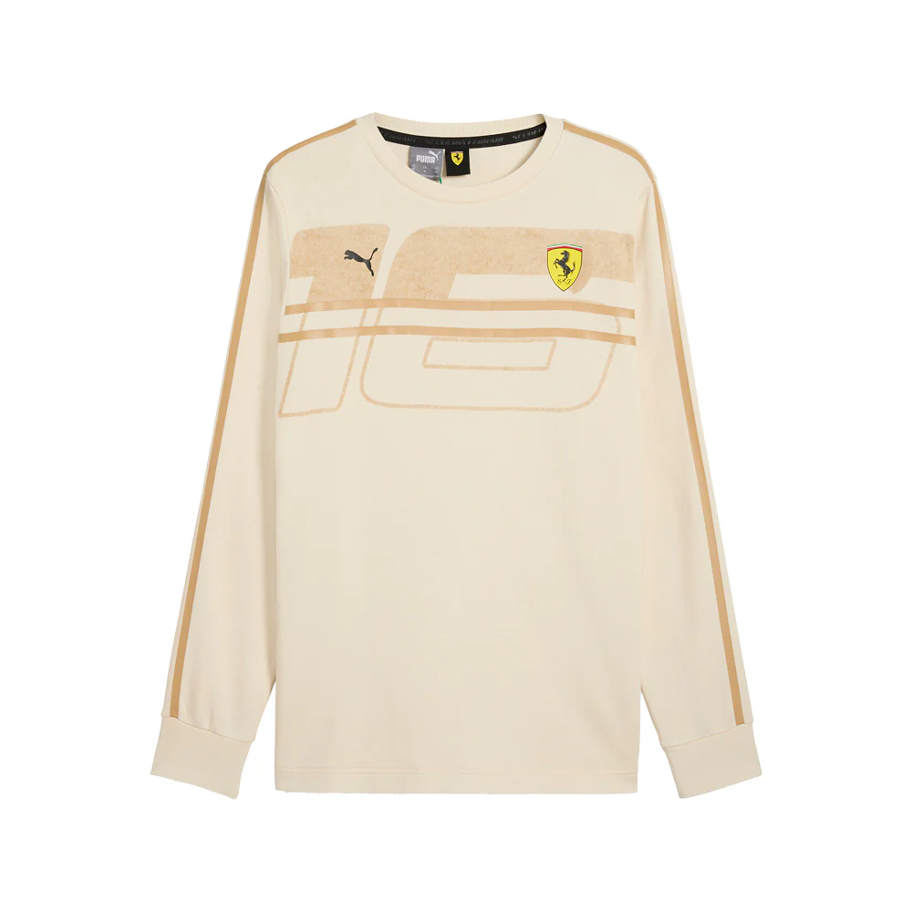 Scuderia Ferrari Race Desert Sun Las Vegas Crew Neck Long Sleeve T-Shirt