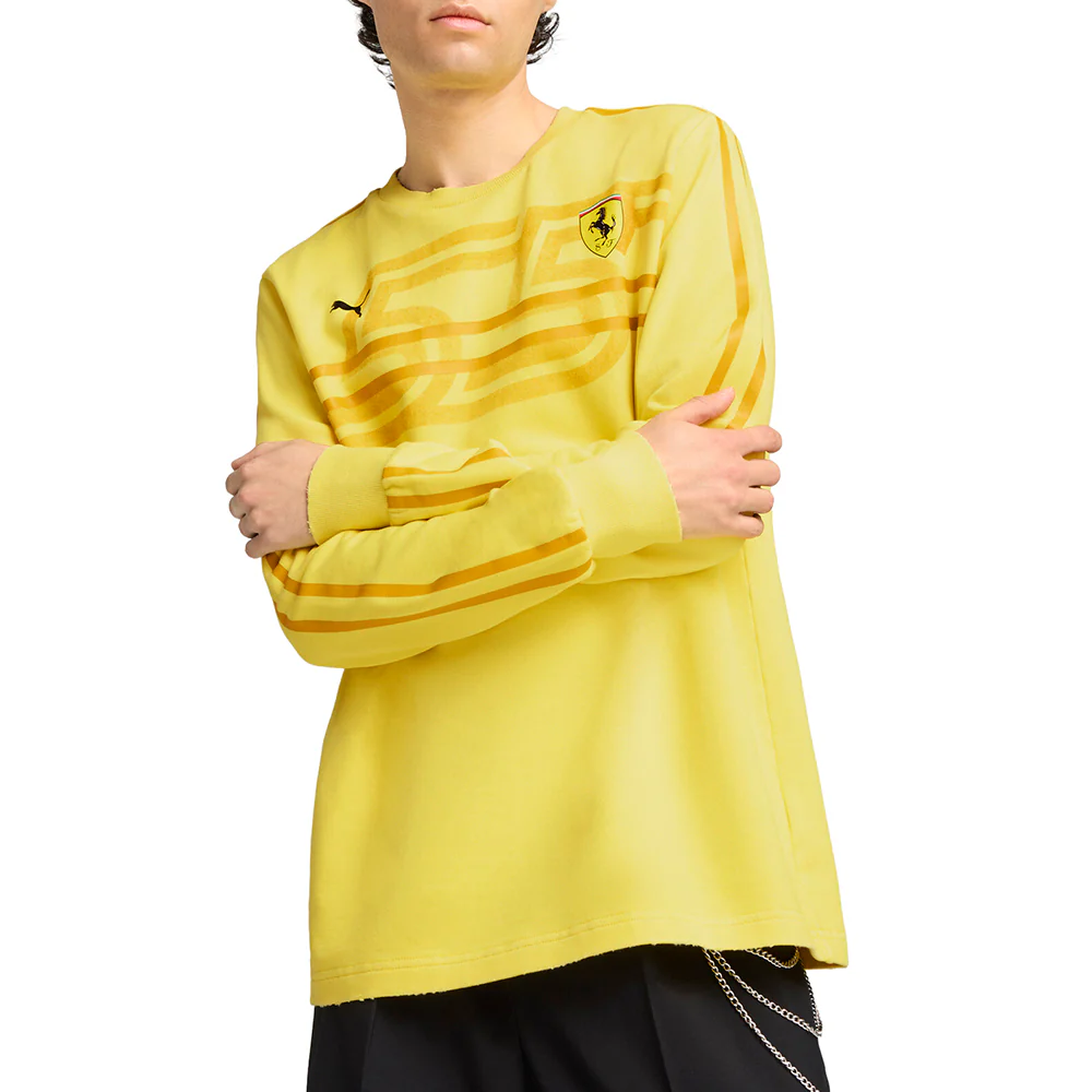 Scuderia Ferrari Race Desert Sun Las Vegas Crew Neck Sweatshirt - Image 3