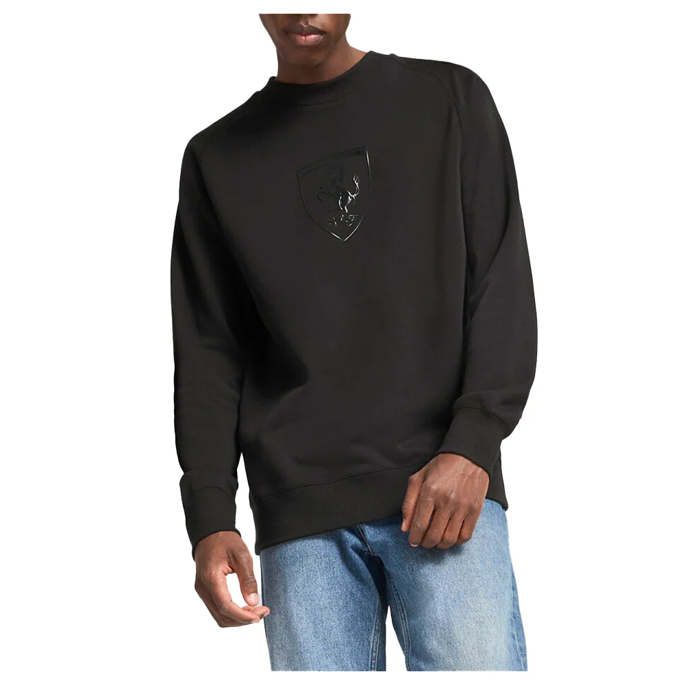 Scuderia Ferrari Race Graphic Long Sleeve Motorsport T-Shirt - Image 3