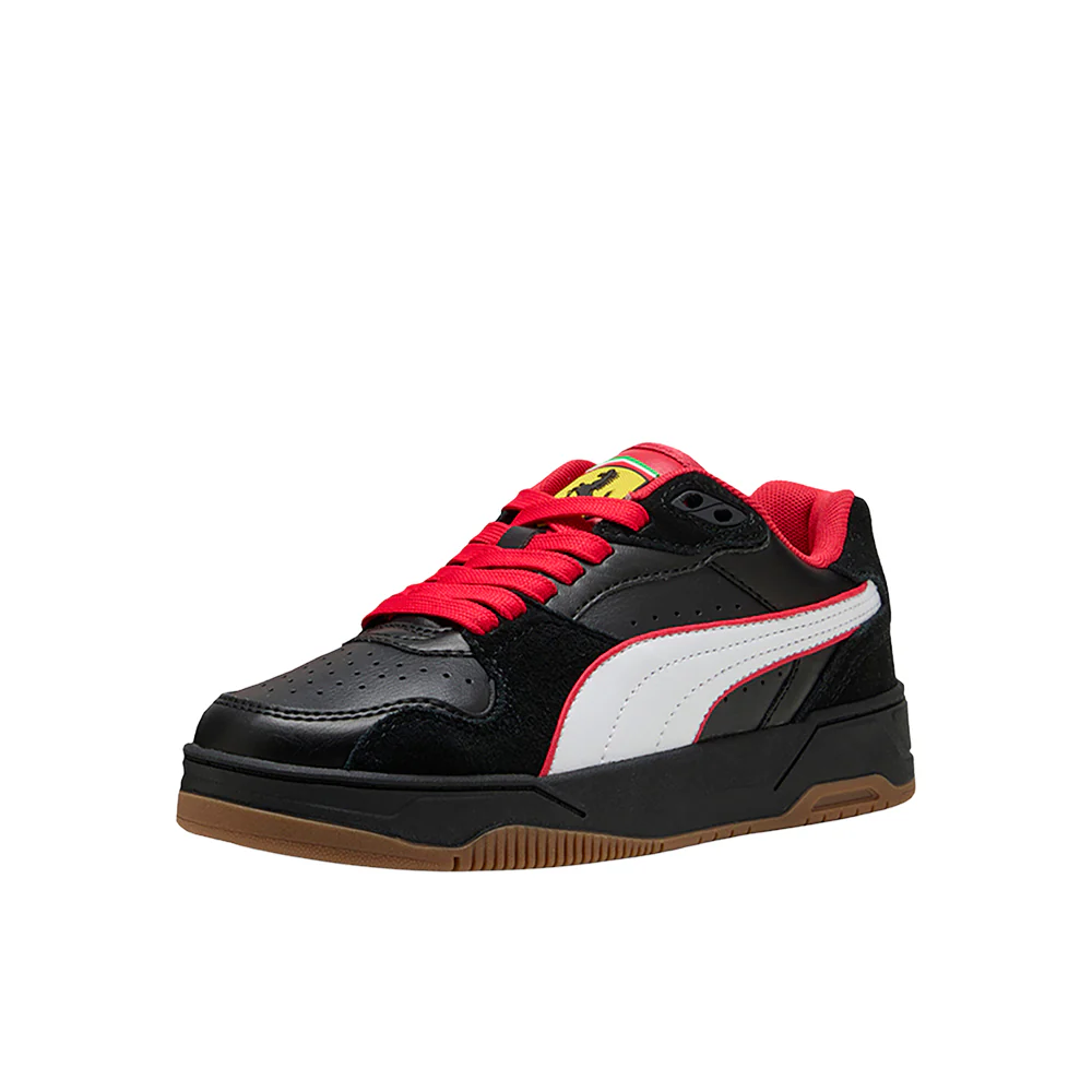 Rebound Break Low Scuderia Ferrari Lace Up Sneakers (Big Kid) - Image 2