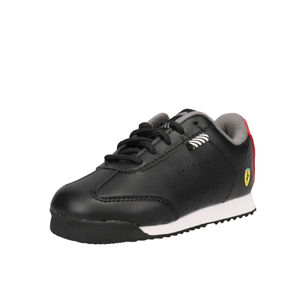 Scuderia Ferrari Roma Via Perforated Lace Up Sneakers (Toddler) - Image 2