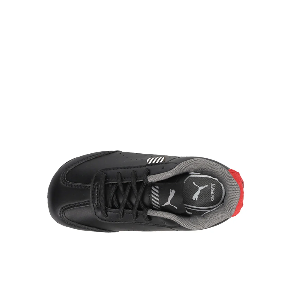 Scuderia Ferrari Roma Via Perforated Lace Up Sneakers (Toddler) - Image 4