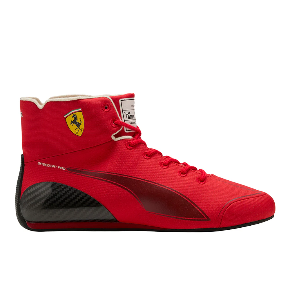 Scuderia Ferrari Speedcat Pro 20 Years Of Red Lace Up Sneakers