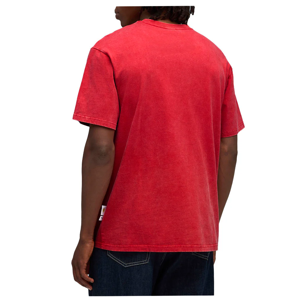 Scuderia Ferrari Sportswear II Graphic Crew Neck Short Sleeve T-Shirt - Image 4