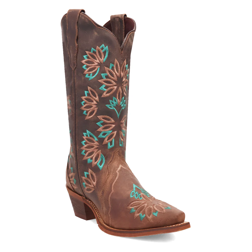 Filly Embroidered Snip Toe Cowboy Boots - Image 2
