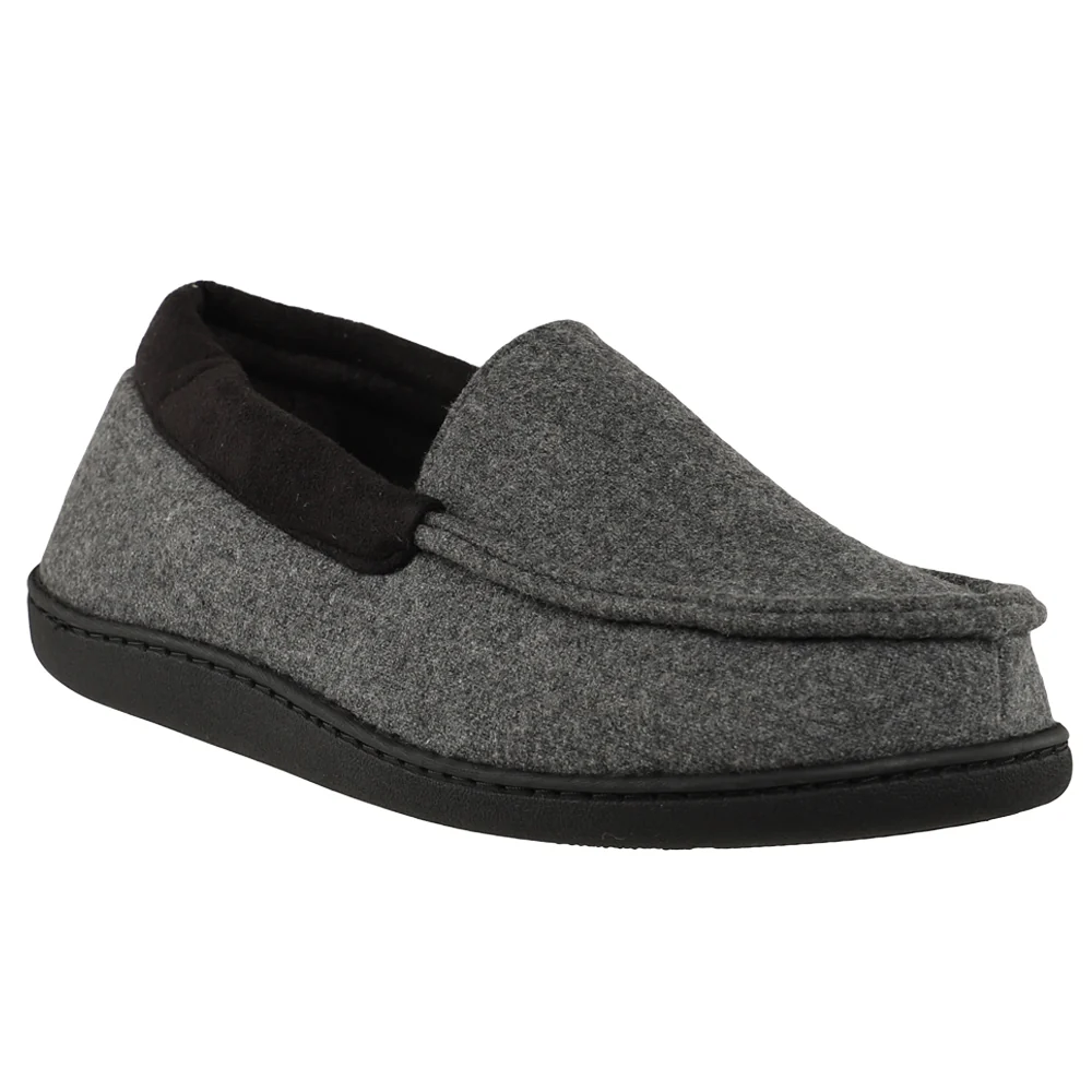Flannel Scuff Moccasin Slippers - Image 2