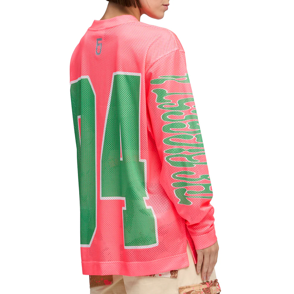 Flau'jae Oversized Crew Neck Long Sleeve Jersey - Image 4