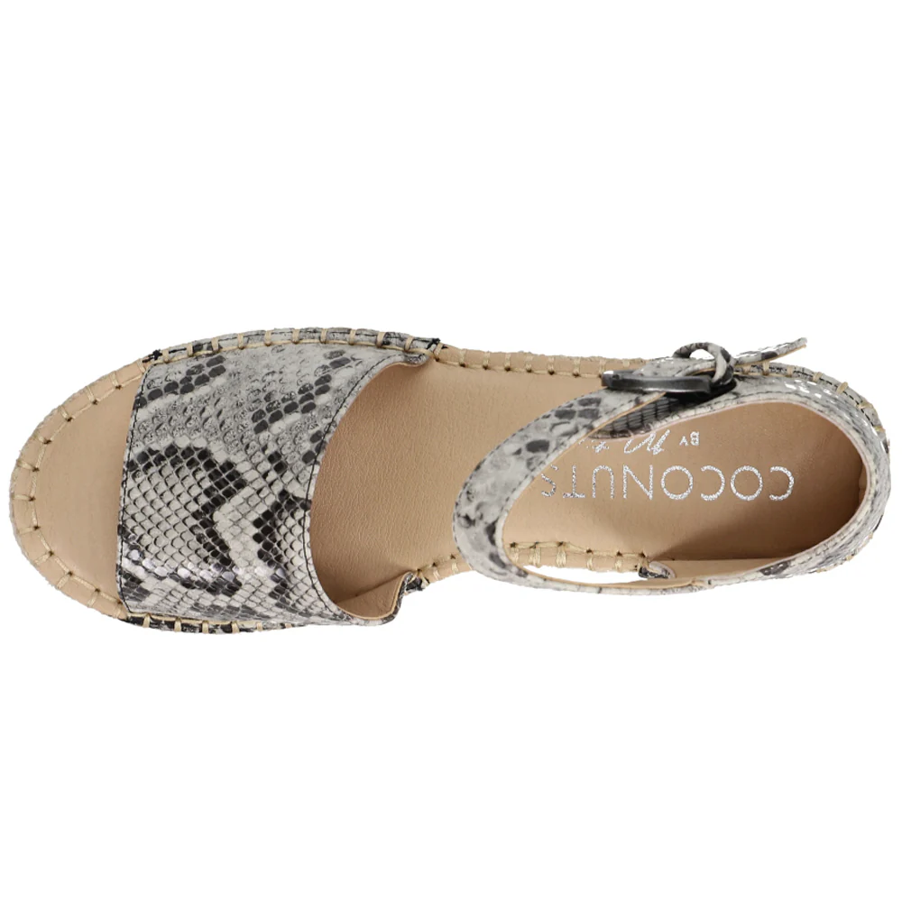 Flirty Ankle Strap Espadrille Wedge Sandals - Image 4