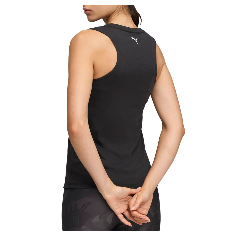 Floral Ribbon Graphic Crew Neck Athletic Tank Top - Image 4
