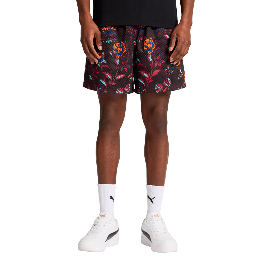 Floral Sport Graphic 6 Inch Shorts - Image 3