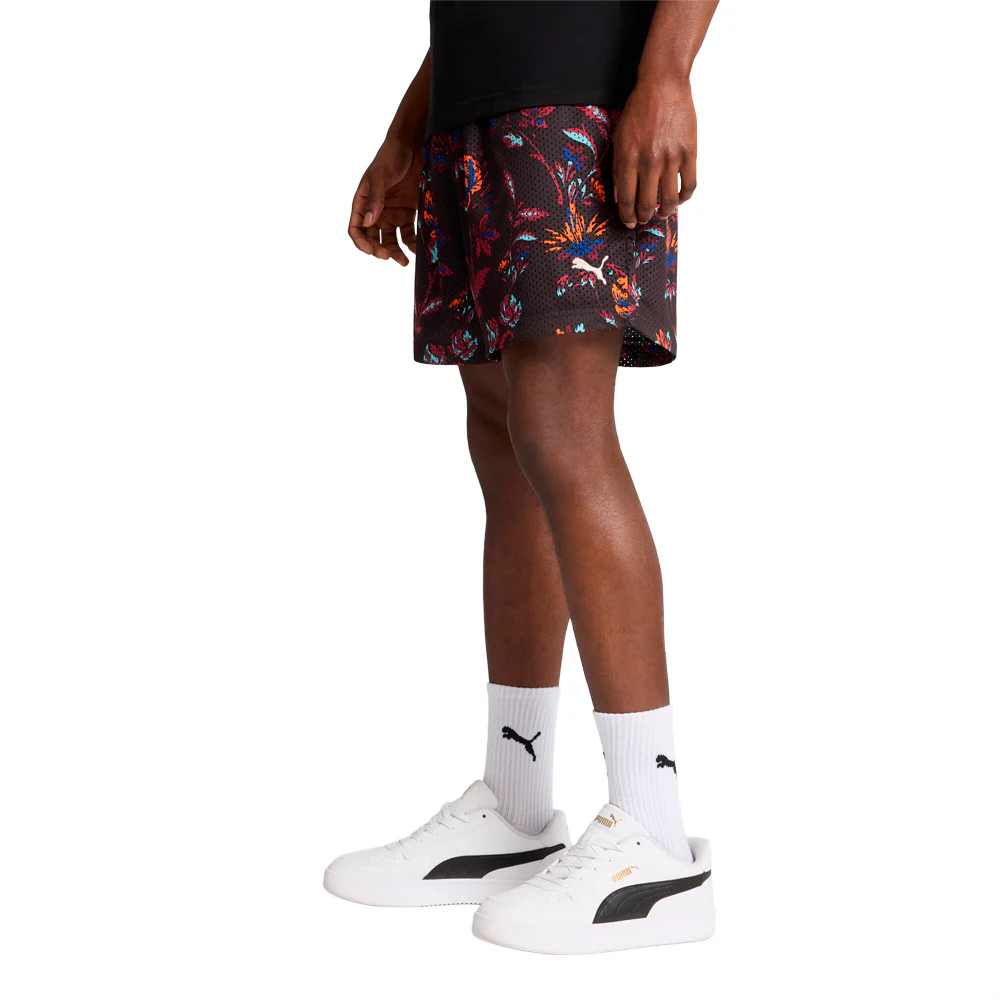 Floral Sport Graphic 6 Inch Shorts - Image 5