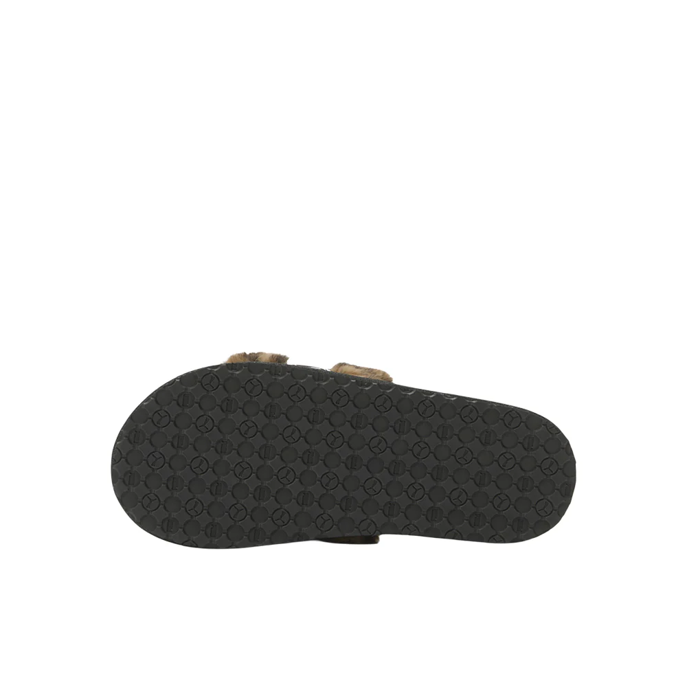 Fluff Cheetah Slide Sandals (Big Kid) - Image 5