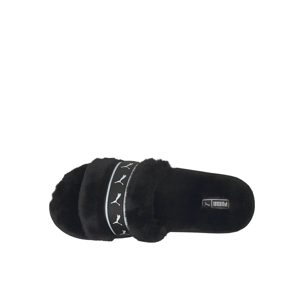 Fluff Remix Logo Slide Sandals (Big Kid) - Image 4