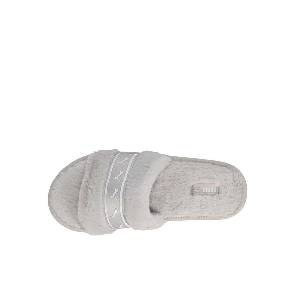 Fluff Remix Logo Slide Sandals (Big Kid) - Image 4