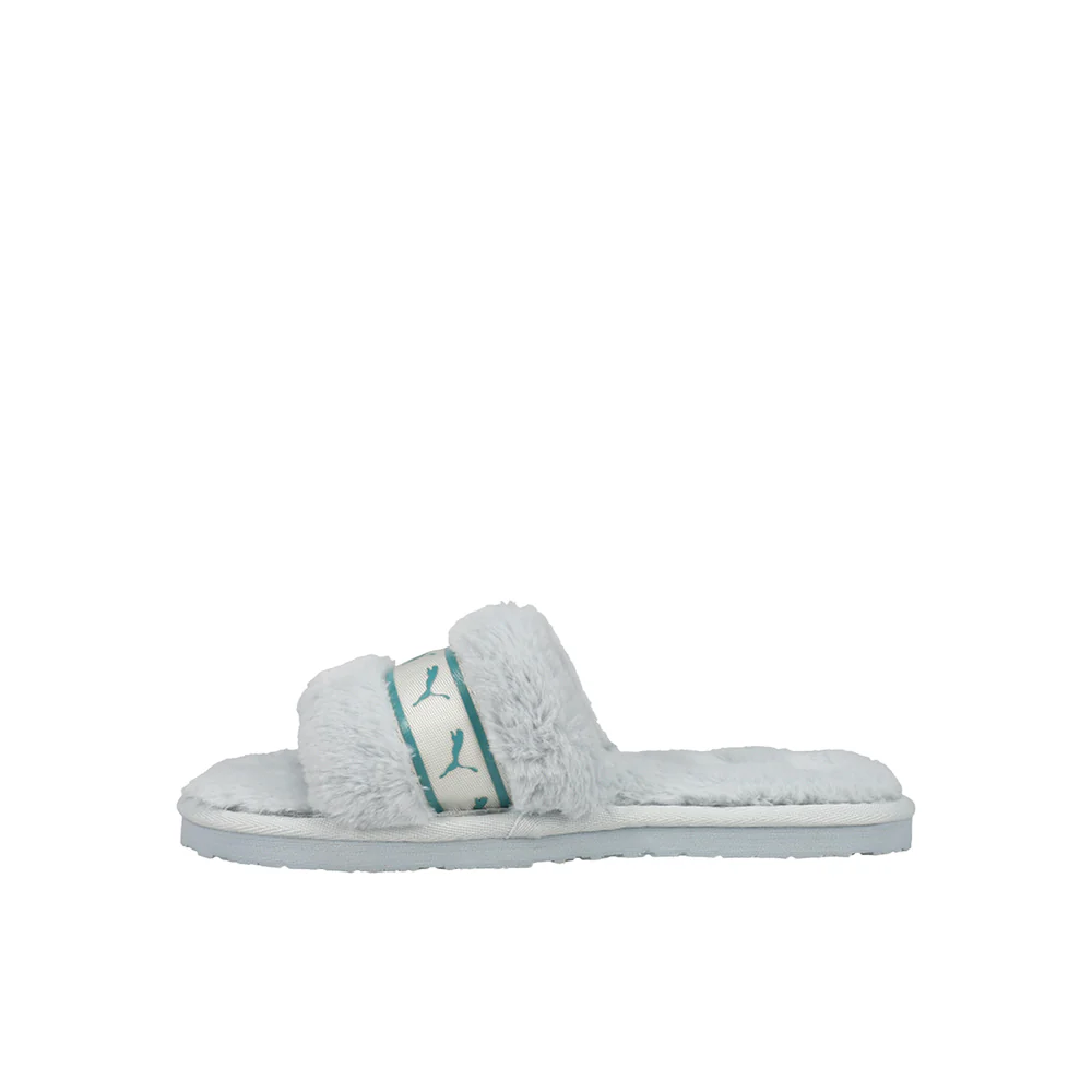 Fluff Remix Logo Slide Sandals (Big Kid) - Image 3