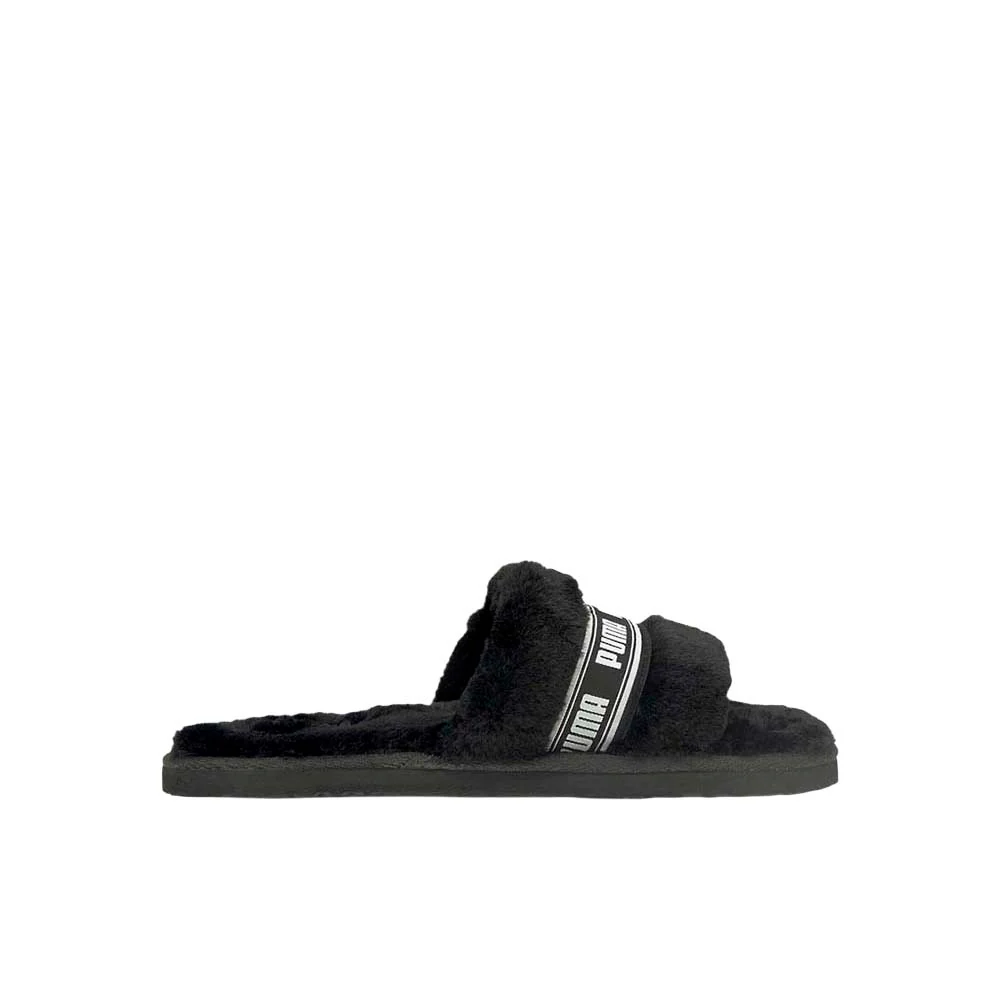 Fluffy Slide Sandals (Big Kid)