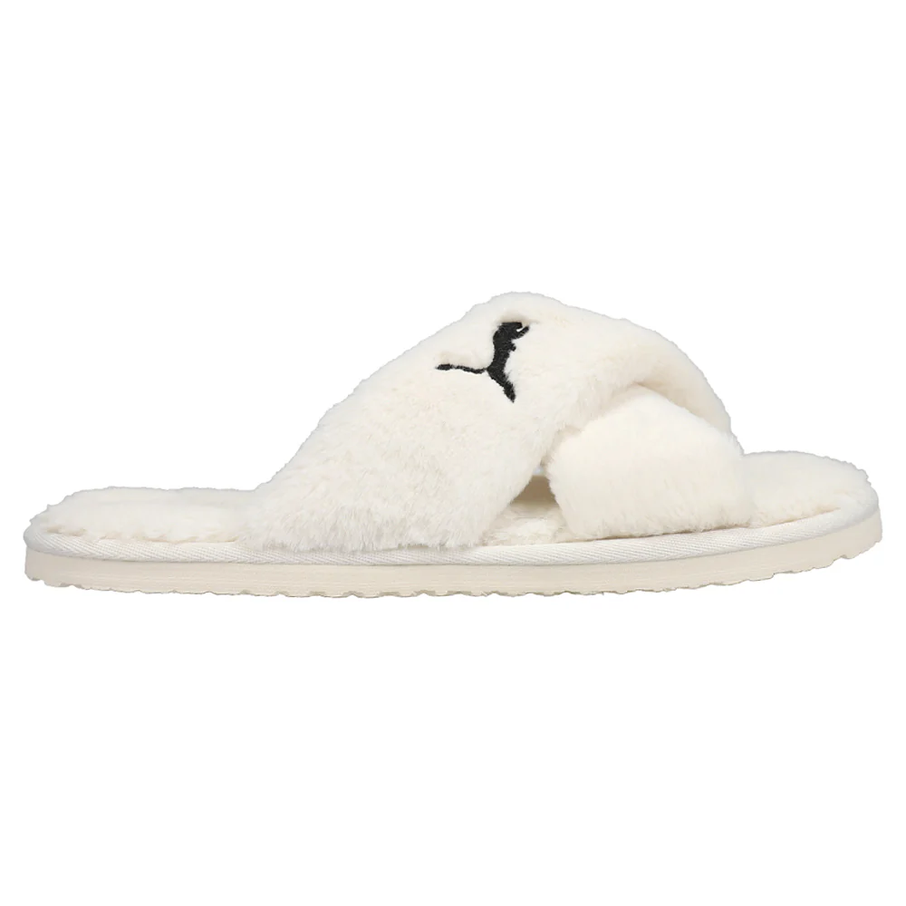 Fluff X Strap Slide Sandals