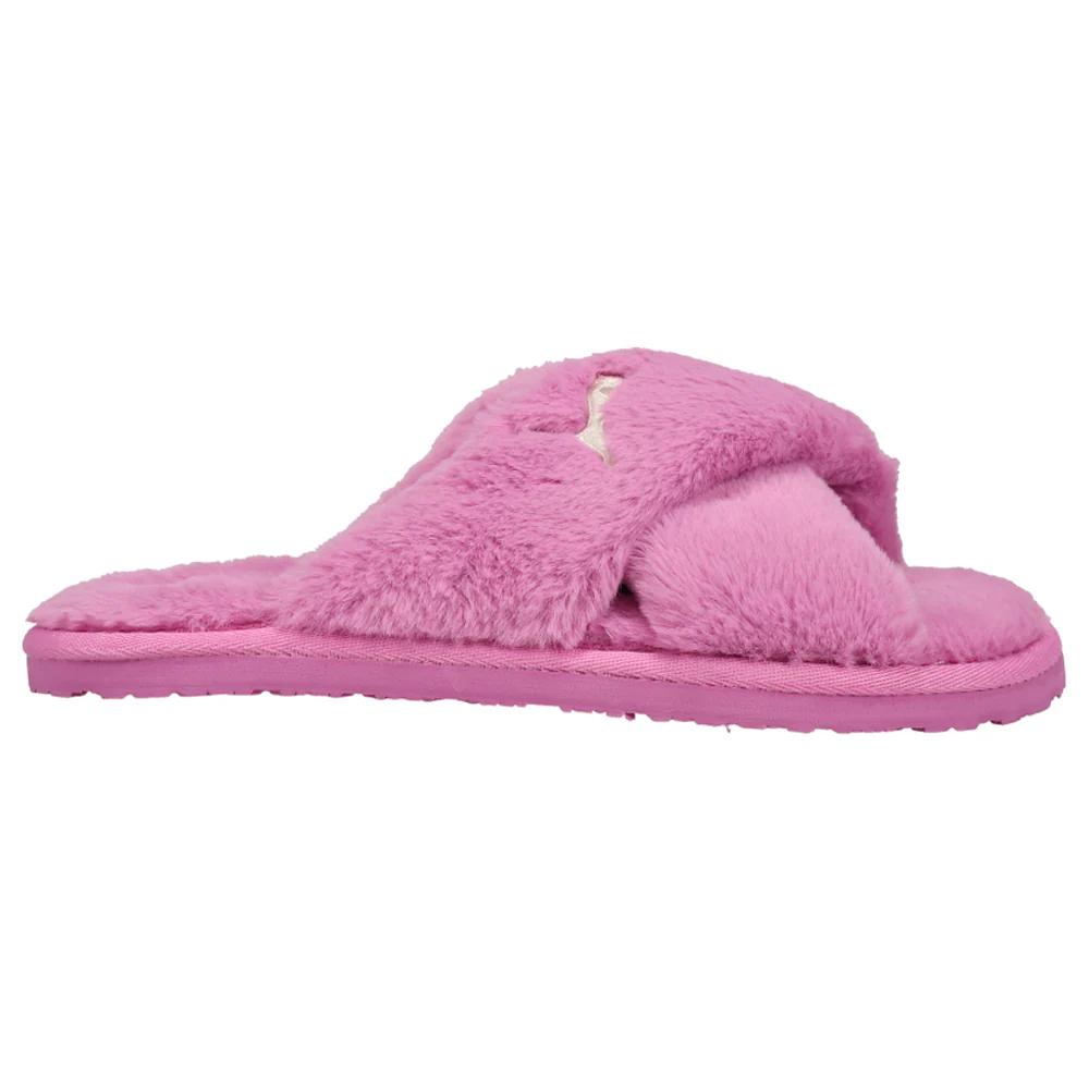 Fluff X Strap Slide Sandals