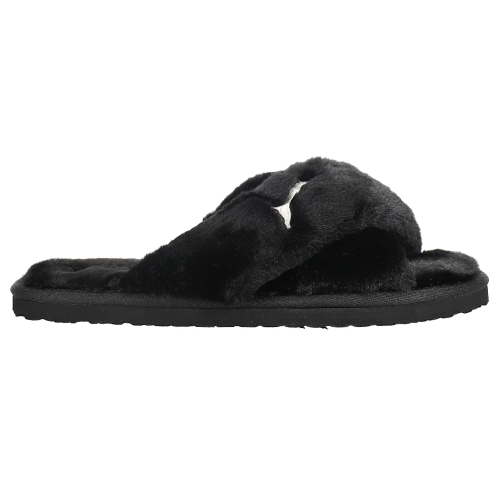 Fluff X Strap Slide Sandals