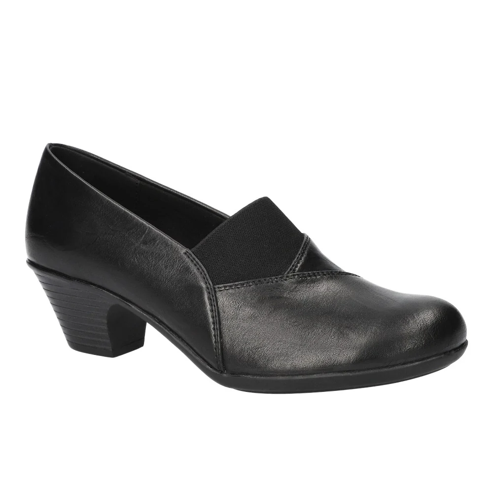 Fondly Round Toe Block Heel Pumps - Image 2