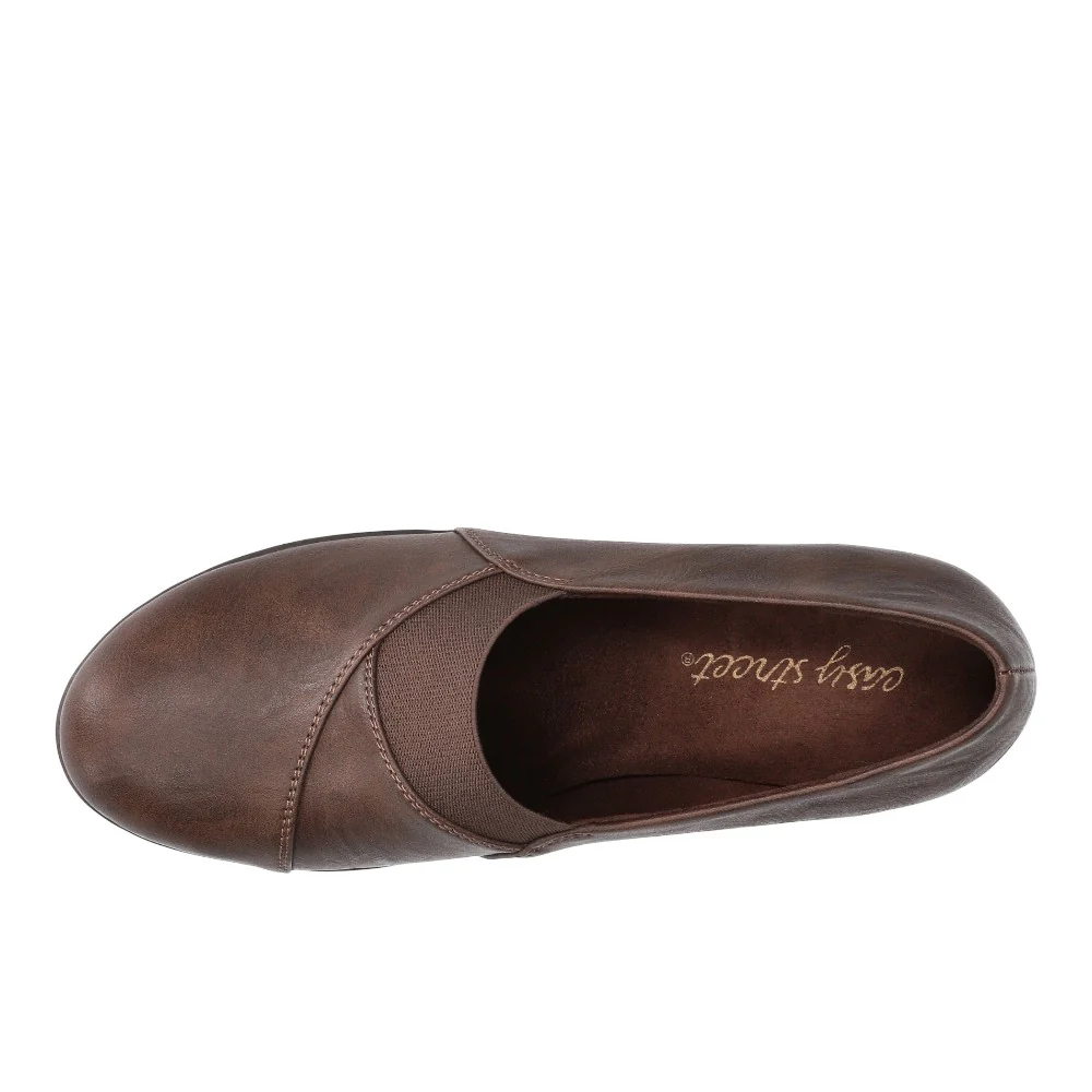 Fondly Round Toe Block Heel Pumps - Image 4
