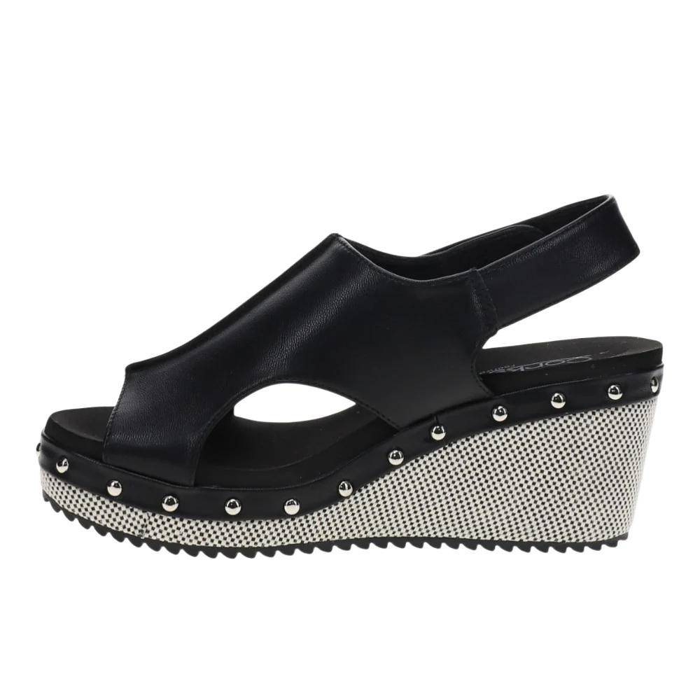 For Keeps Studded Wedge Slingback Sandals - Image 3