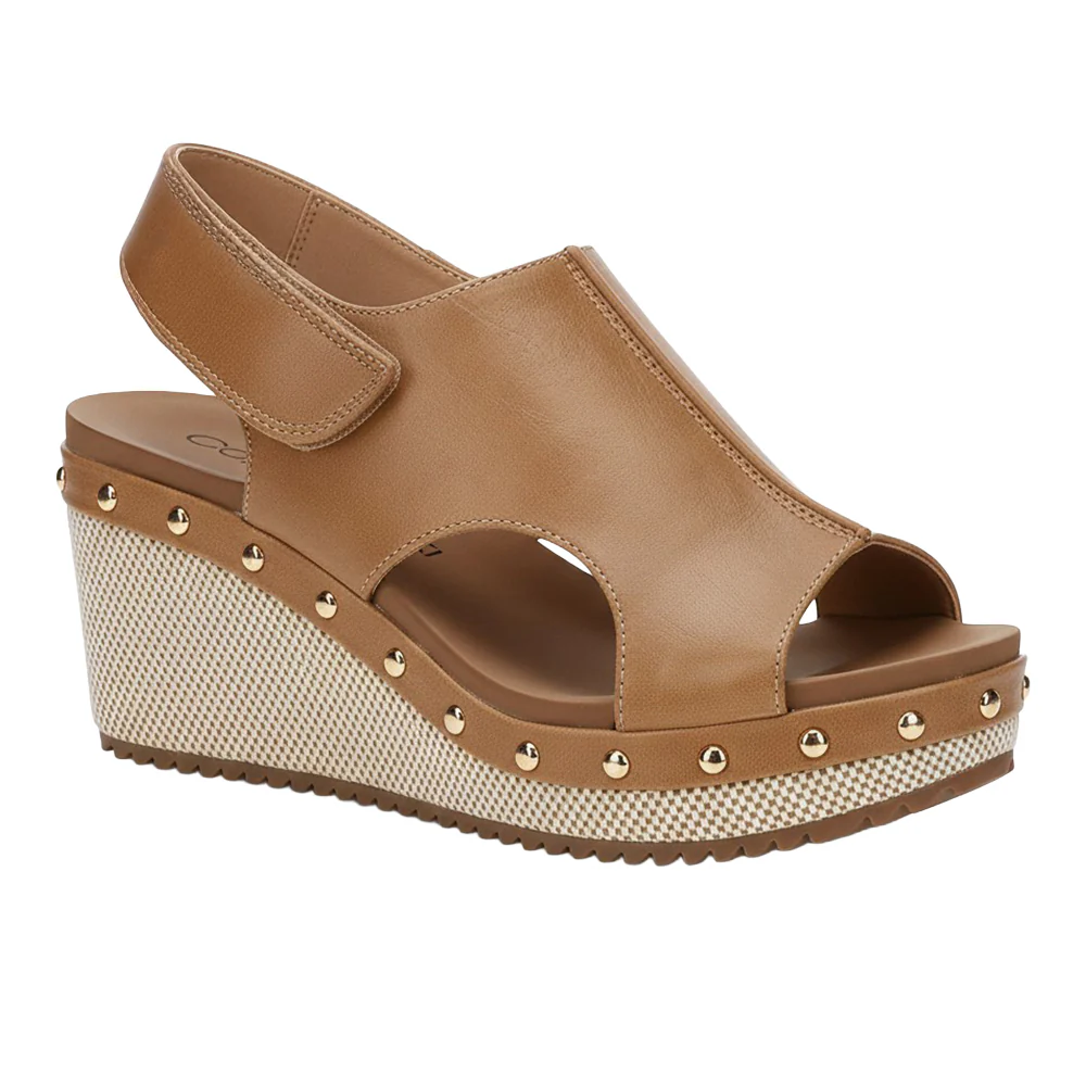 For Keeps Studded Wedge Slingback Sandals - Image 2