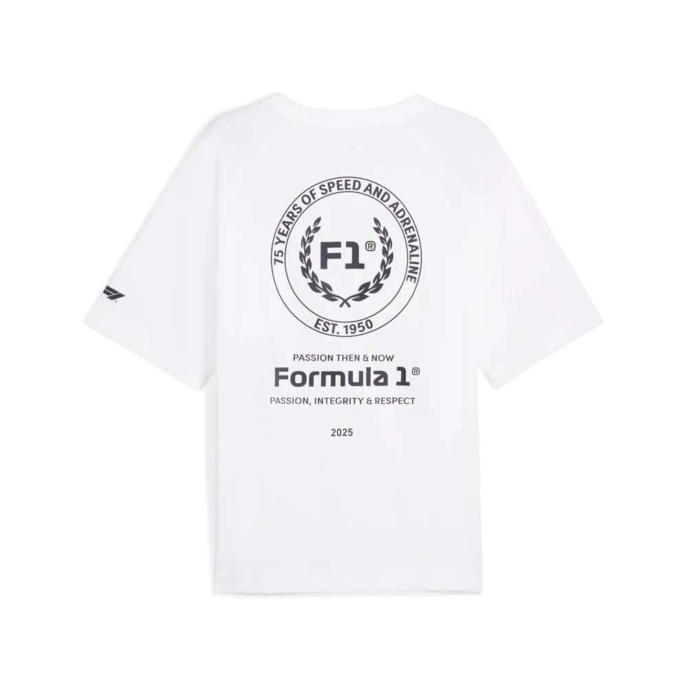 Formula 1 75 Years Relaxed Crew Neck Short Sleeve T-Shirt - Image 2