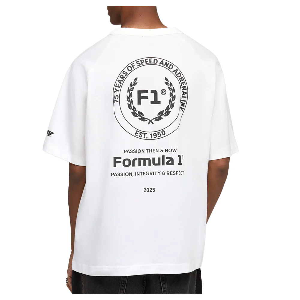 Formula 1 75 Years Relaxed Crew Neck Short Sleeve T-Shirt - Image 4