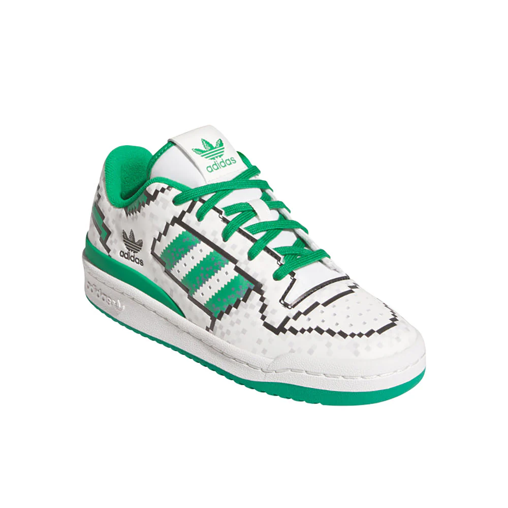 Forum Low CL Graphic Lace Up Sneakers (Big Kid) - Image 2