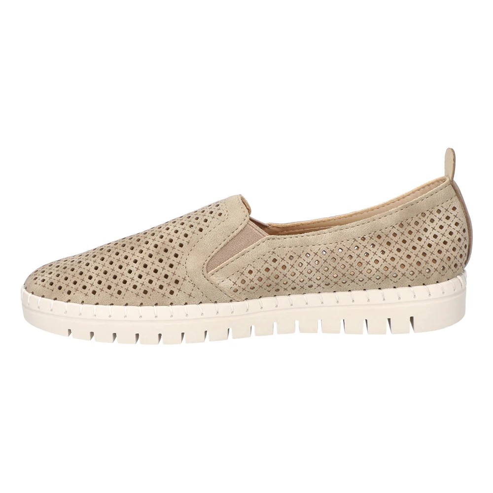 Fresh Perforated Slip On Sneakers - Image 3
