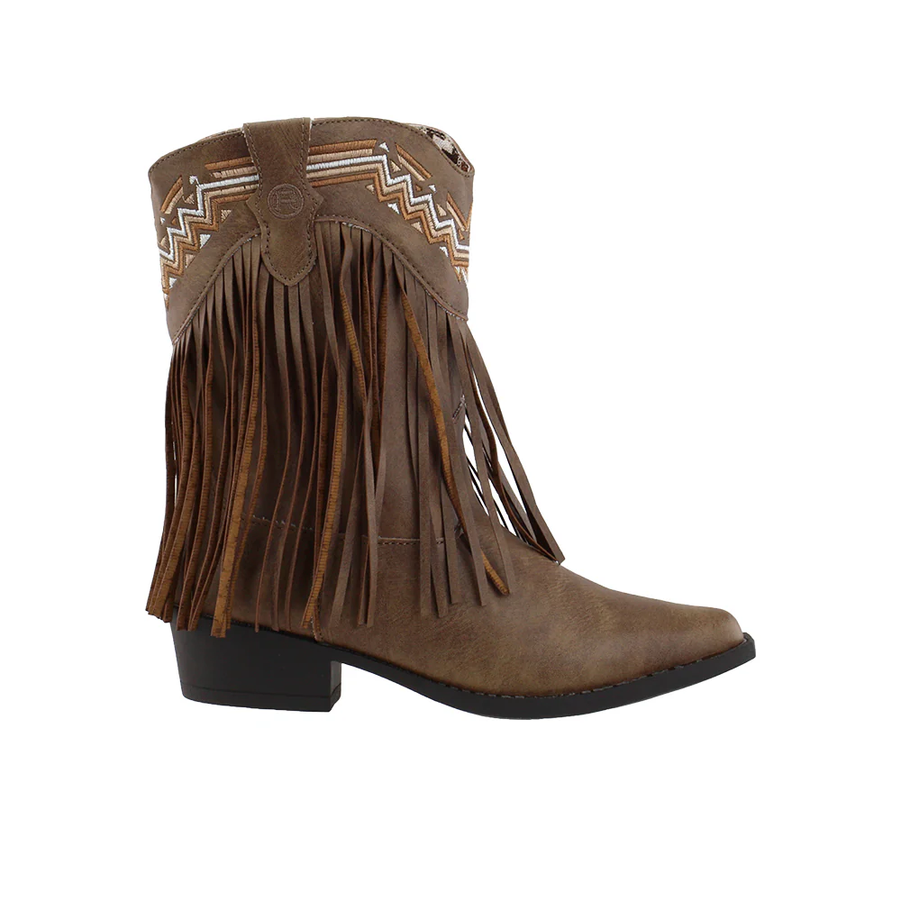 Fringes Snip Toe Cowboy Boots (Little Kid-Big Kid)