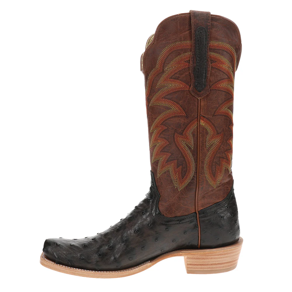 Full Quill Ostrich 13 Inch Narrow Square Toe Cowboy Boots - Image 3