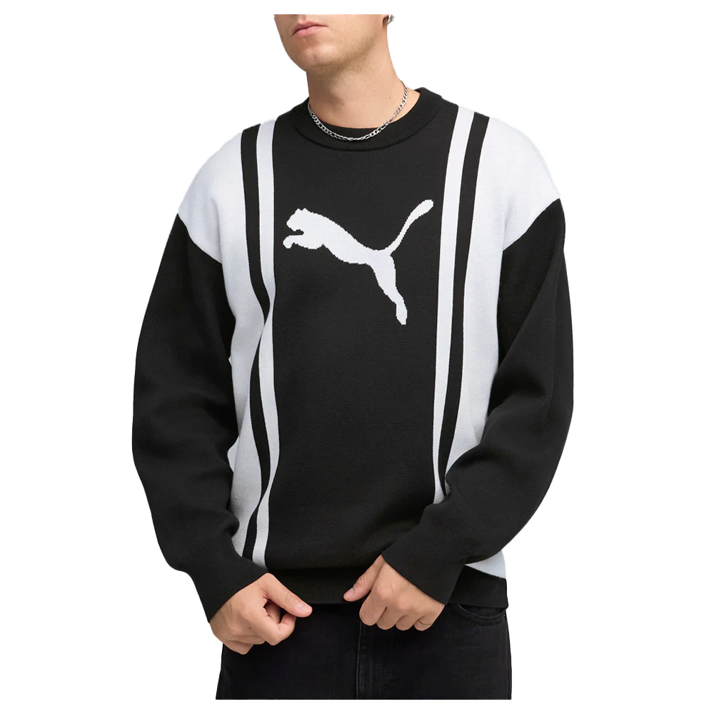 Future Archive Relaxed Knitted Crew Neck Sweater - Image 3