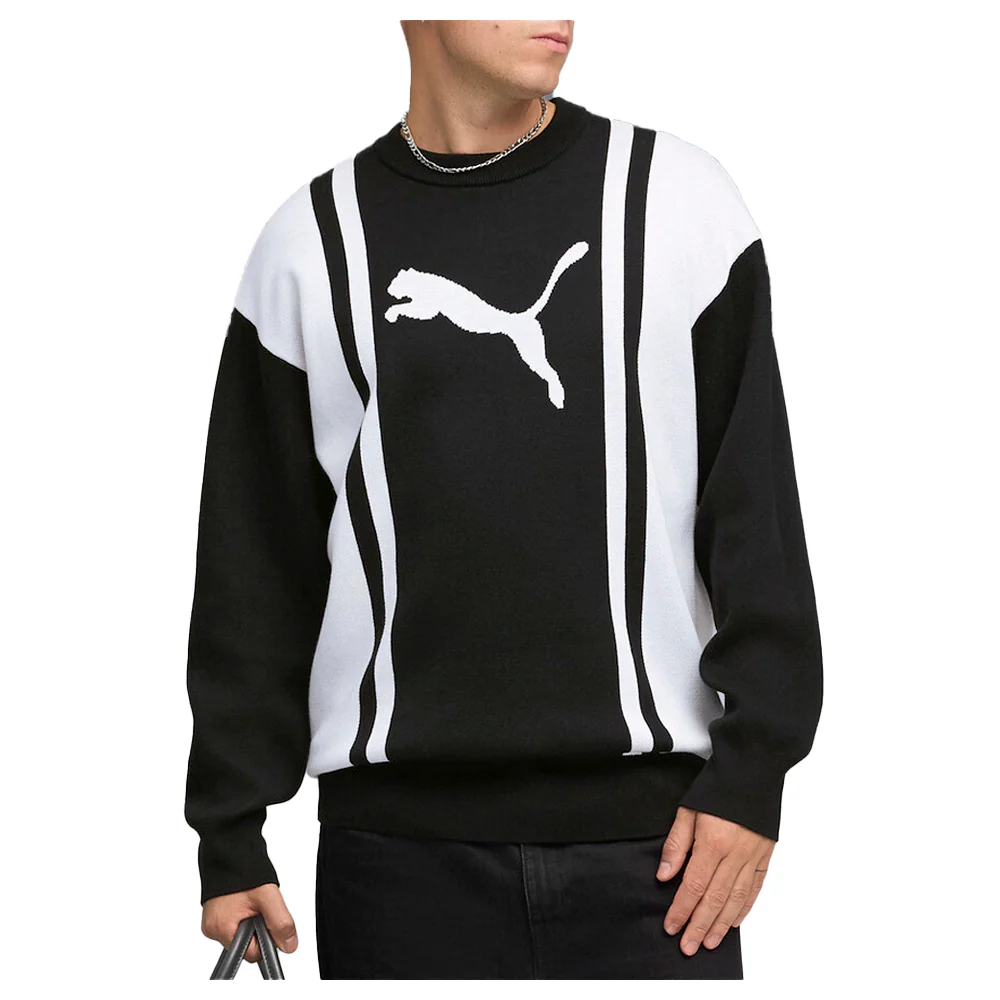 Future Archive Relaxed Knitted Crew Neck Sweater - Image 5