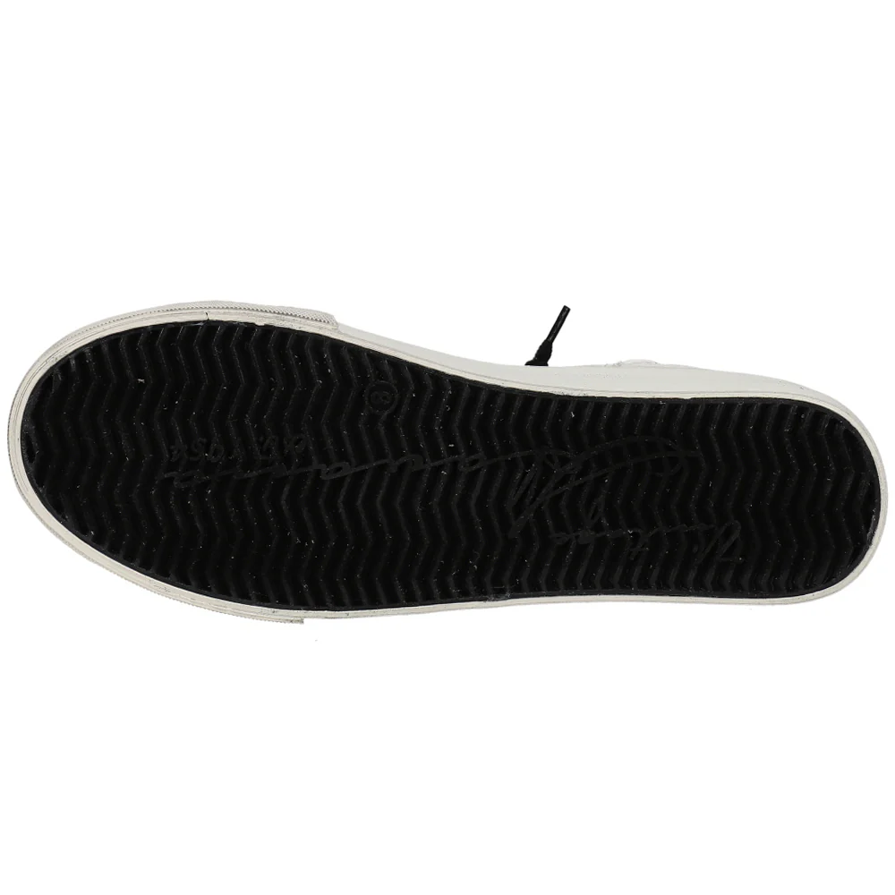 Gadol Perforated Studded High Top Slip On Sneakers - Image 5