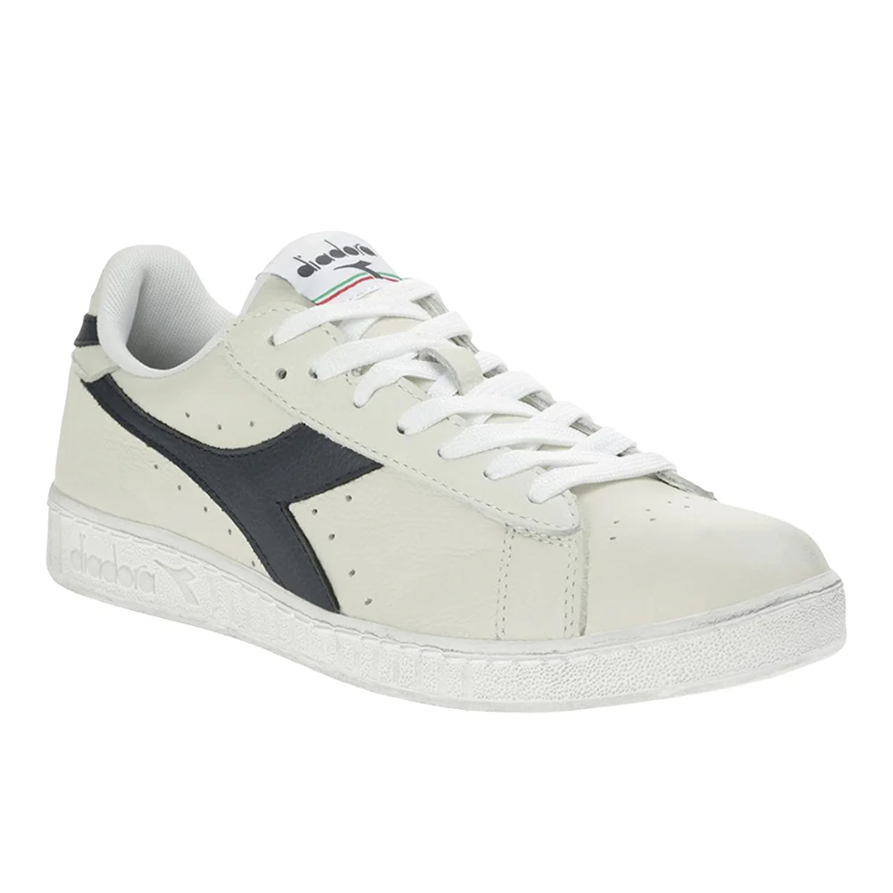 Game L Low Waxed Lace Up Sneakers - Image 2