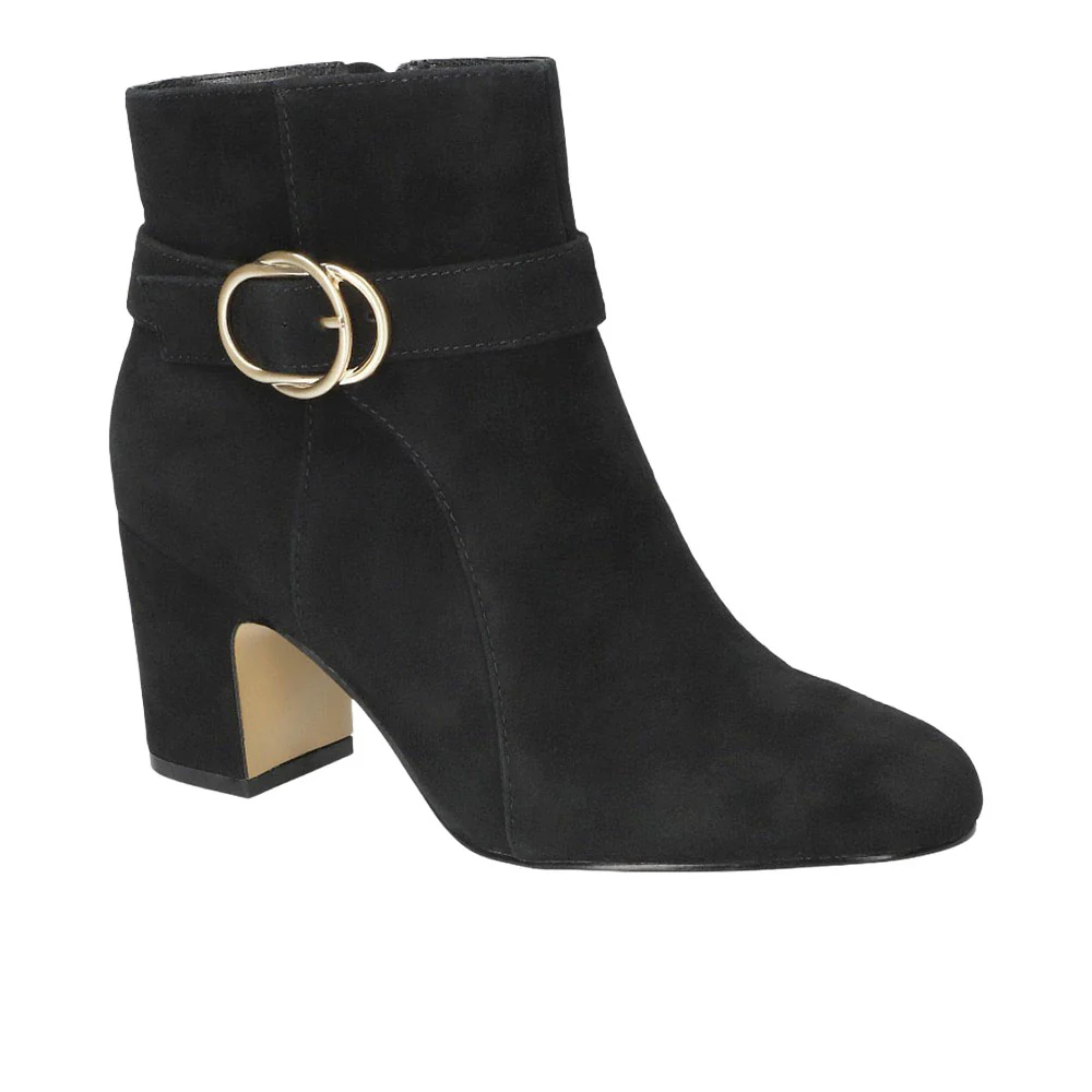 Gamela Ankle Round Toe Zippered Booties - Image 2
