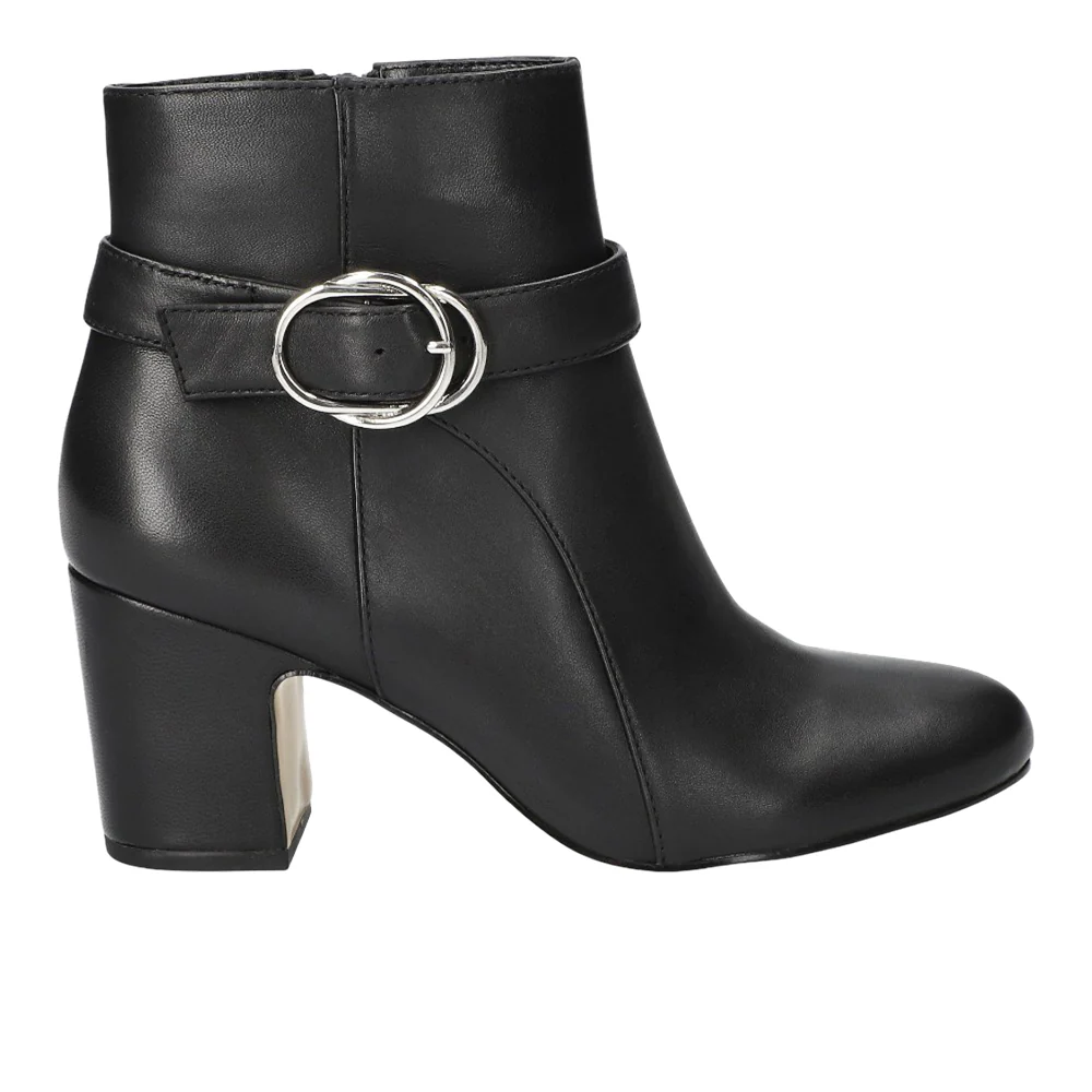 Gamela Ankle Round Toe Zippered Booties