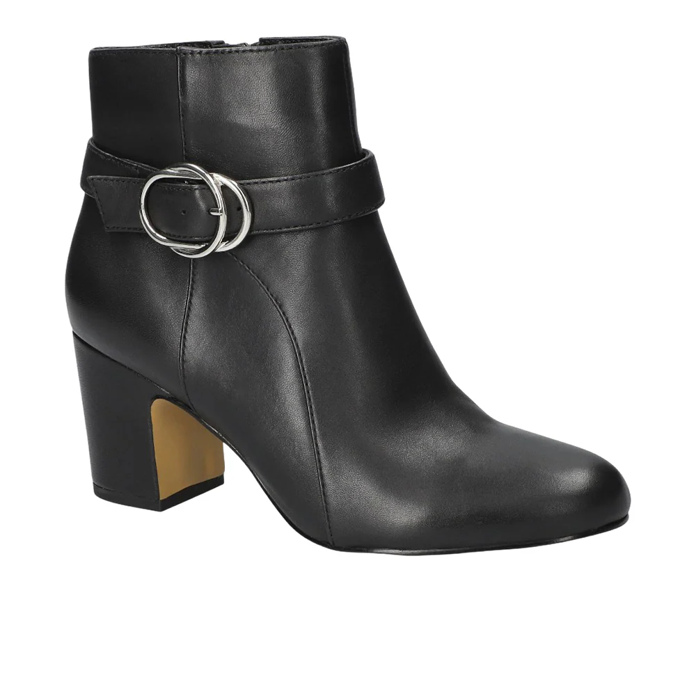 Gamela Ankle Round Toe Zippered Booties - Image 2
