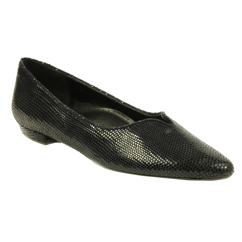 Ganet Snake Slip On Flats - Image 2