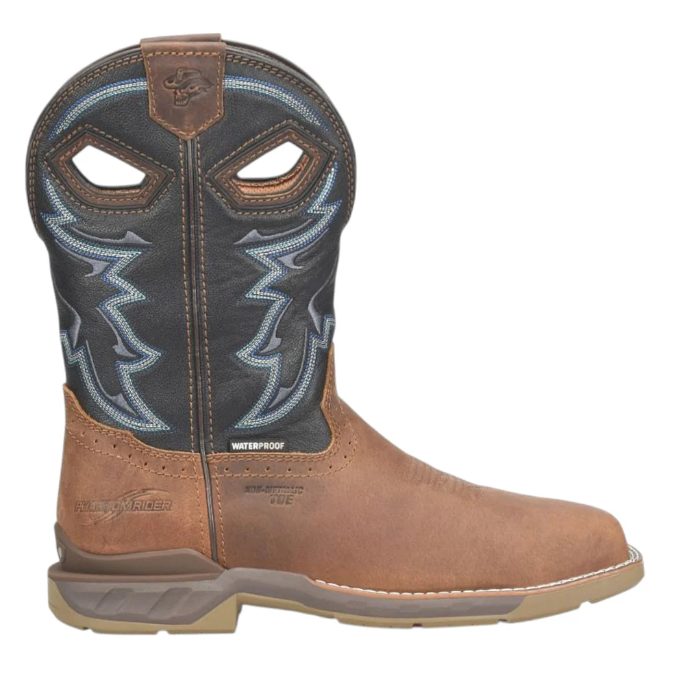 Geddy 11 Inch Embroidered Waterproof Composite Toe Work Boots