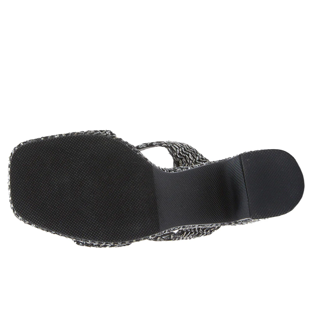 Gem Platform Block Heel Sandals - Image 5