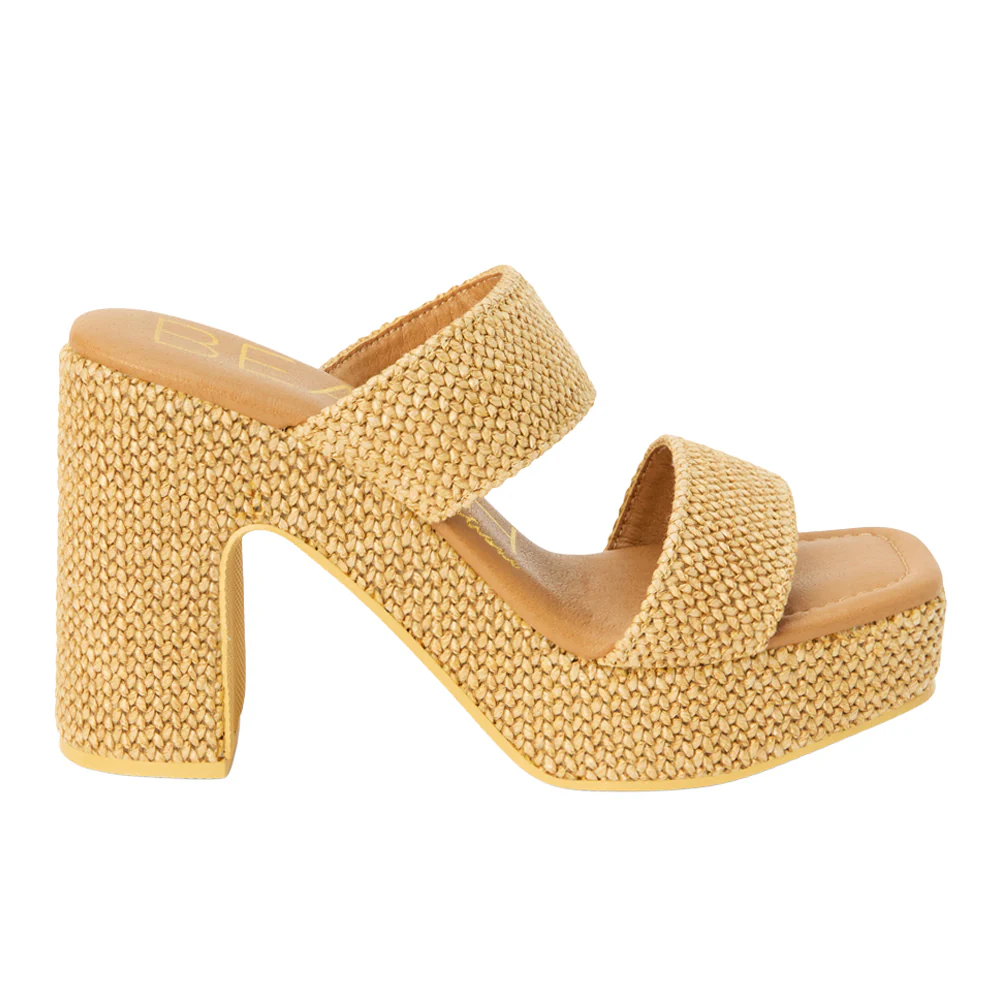 Gem Platform Block Heel Sandals