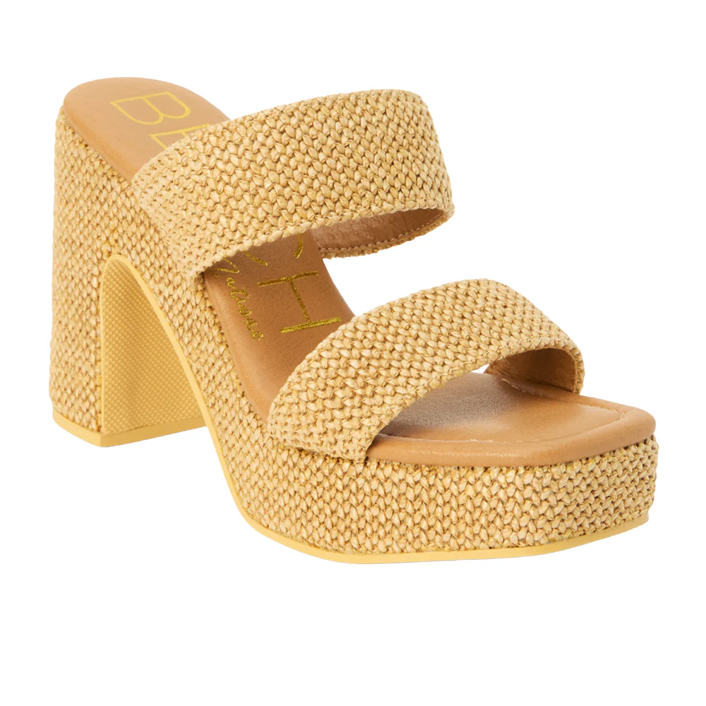 Gem Platform Block Heel Sandals - Image 2